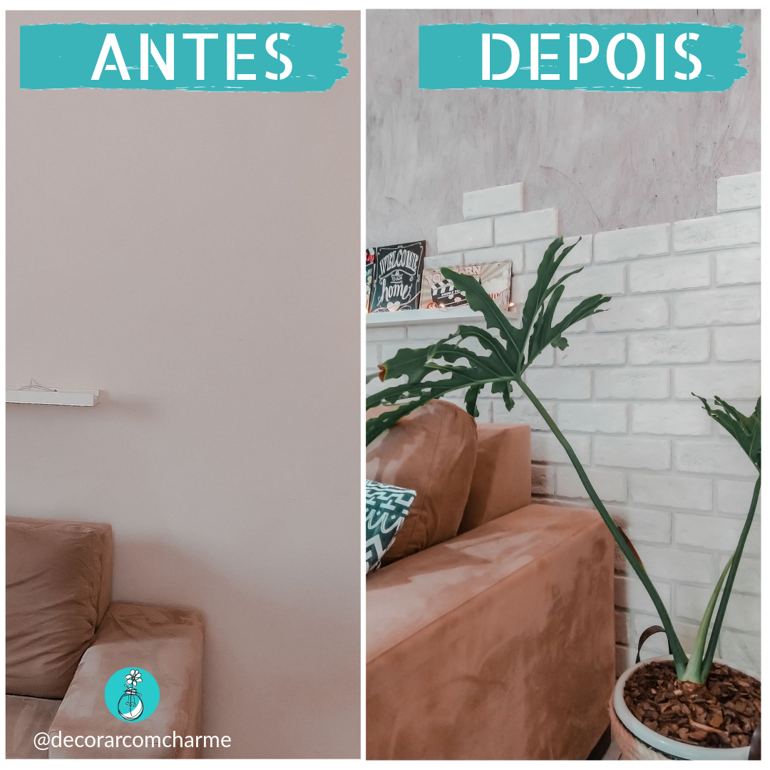 Consultoria: Pequenos detalhes - parede da sala