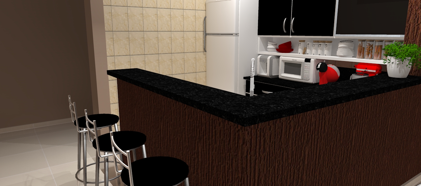 Cozinha com Copa